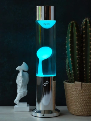 Лава лампа Amperia Tube Smart Белая/Прозрачная (39 см) Chrome Лава лампа Amperia Tube Smart Белая/Прозрачная (39 см) Chrome