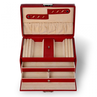 Шкатулка для украшений Sacher, красная, арт.27.000.280343