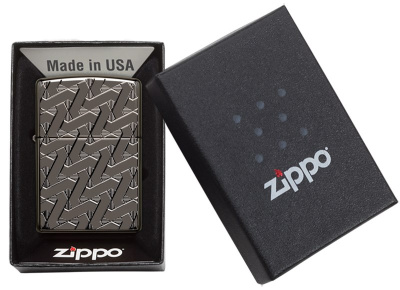 Зажигалка ZIPPO Armor™ с покрытием High Polish Black Ice®, латунь/сталь, чёрная, 38x13x57 мм Зажигалка ZIPPO Armor™ с покрытием High Polish Black Ice®, латунь/сталь, чёрная, 38x13x57 мм