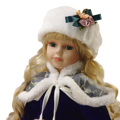 Кукла фарфоровая "Снежана", 16"