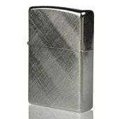 Зажигалка ZIPPO Classic с покрытием Brushed Chrome, латунь/сталь, серебристая, матовая, 38x13x57 мм