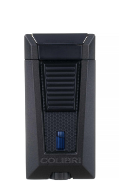 Зажигалка сигарная Colibri Stealth (тройное пламя), черный металлик