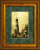 Картина на сусальном золоте «Соборная площадь в Кремле»
