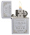 Зажигалка ZIPPO Classic 28458 с покрытием Satin Chrome™, латунь/сталь, серебристая, матовая, 38x13x57 мм