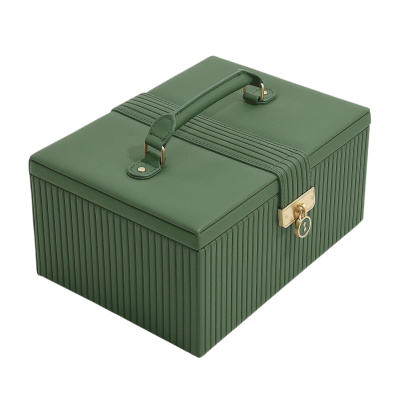 Шкатулка LC Designs для хранения украшений арт.76836, зеленая