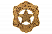 Значок шефа полиции США