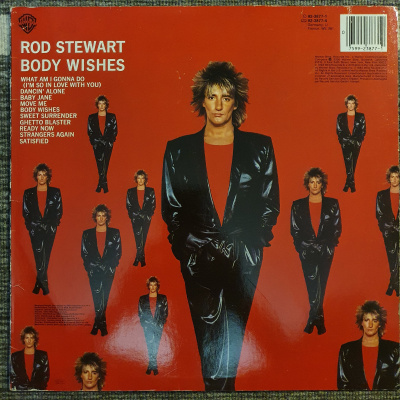 Виниловая пластинка Род Стюарт, Rod Stewart, Body wishes, бу
