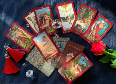 Карты Таро "Tarot of Forbidden Dreams", Tarotmania / Таро Запретных Грёз Снов Карты Таро "Tarot of Forbidden Dreams", Tarotmania / Таро Запретных Грёз Снов