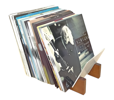 Держатель для 50-ти виниловых пластинок, RB-50N, натуральная сосна Держатель для 50-ти виниловых пластинок, RB-50N, натуральная сосна