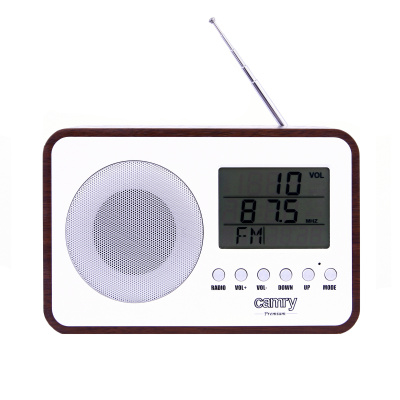 Ретро радио-приемник CAMRY CR1153 (часы+будильник+термометр)