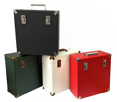 Кейс для виниловых пластинок CASE черный/красный/белый/зеленый/коричневый Кейс для виниловых пластинок CASE черный/красный/белый/зеленый/коричневый