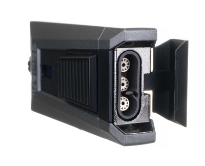 Зажигалка сигарная Colibri Stealth (тройное пламя), антрацит