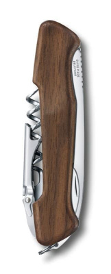 Нож перочинный VICTORINOX Wine Master, 130 мм, 6 функций, с фиксатором, рукоять из орехового дерева