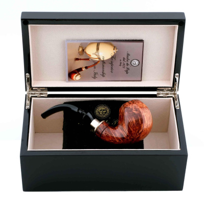 Трубка Mastro de Paja Unica, Юбилейная 45 Лет компании, в шкатулке Трубка Mastro de Paja Unica, Юбилейная 45 Лет компании, в шкатулке