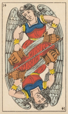 Карты Таро "Tarot de Besancon Gaudais" Lo Scarabeo / Таро Безансона годе