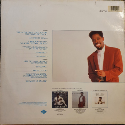 Виниловая пластинка Billy Ocean, Билли Оушен; Greatest Hits, бу