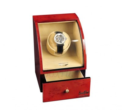 Шкатулка для подзавода 1х часов Luxewood LW321-3 Шкатулка для подзавода 1х часов Luxewood LW321-3