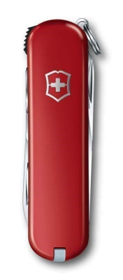 Нож-брелок VICTORINOX NailClip 580, 65 мм, 8 функций, красный