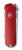 Нож-брелок VICTORINOX NailClip 580, 65 мм, 8 функций, красный