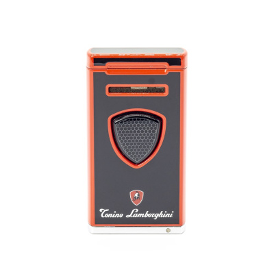 Турбо зажигалка TONINO LAMBORGHINI PERGUSA (MFH-307) BLACK WITH RED