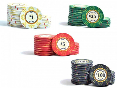 Набор для покера Luxury Ceramic на 300 фишек