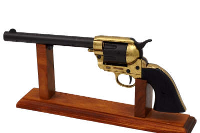 Макет. Револьвер Кольт CAL.45 PEACEMAKER 7½" ("Миротворец") (США, 1873 г.), латунь
