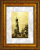 Картина на сусальном золоте «Соборная площадь в Кремле»