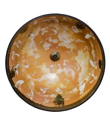 Глобус-бар напольный, сфера 33 см (современная карта мира на английском языке) арт.RG-33001-N 