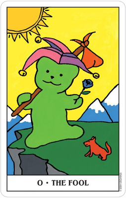 Карты Таро/ "Gummy Bear Tarot Deck In a Tin" / Таро Мармеладных медведей в жестяной банке, US Games