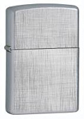 Зажигалка ZIPPO Classic с покрытием Brushed Chrome, латунь/сталь, серебристая, матовая, 38x13x57 мм