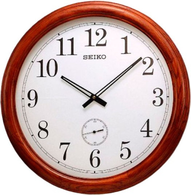  Настенные кварцевые часы Seiko, QXA155B