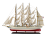 Парусник "NIPPON MARU", Япония, 80см