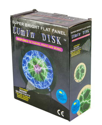 Электрический плазменный диск Тесла Зелёный D - 15см