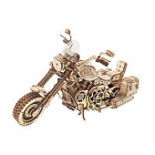 Механический деревянный конструктор Robotime - Круизный мотоцикл (Cruiser Motorcycle)