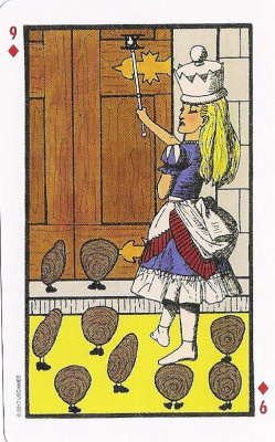 Карты Таро. "Wonderland Tarot In a Tin" / Таро Страна чудес в жестяной банке, US Games