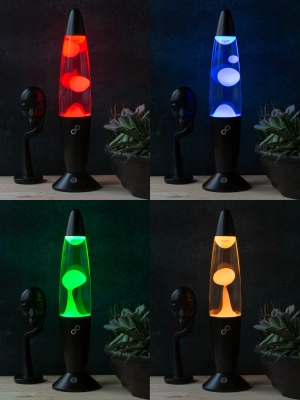 Лава лампа Amperia Rocket Smart Белая/Прозрачная (34 см) Black Лава лампа Amperia Rocket Smart Белая/Прозрачная (34 см) Black