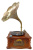 Граммофон "Прага" с пультом, FM/BT/USB/CD, металлическая труба
