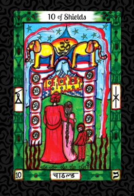 Карты Таро "The Vedic Tarot Cards" Schiffer Publishing / Ведические Карты Таро