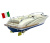 Модель, Катер Riva Rama, 125010.G, цв. платина Модель, Катер Riva Rama, 125010.G, цв. платина