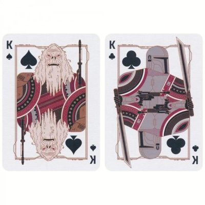 Карты "Theory11 Mandalorian V2 Stars Wars playing cards"