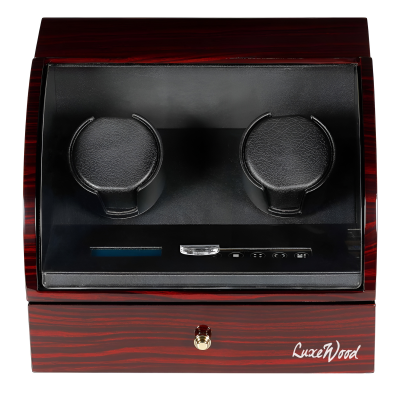 Модуль LuxeWood для подзавода 2-х и хранения 2-х часов LW322-51N, венге