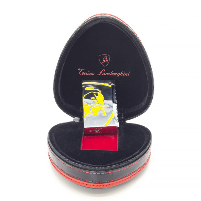 Турбо зажигалка Tonino Lamborghini TTR001002 IL TORO LIGHTER yellow