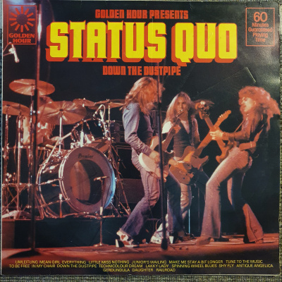 Виниловая пластинка Статус Кво, Status Quo, Down the dustpipe, бу