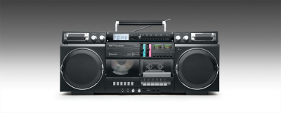 Музыкальный центр Muse Boombox, FM-радио, CD / MP3, магнитофон, USB / micro-SD, Bt