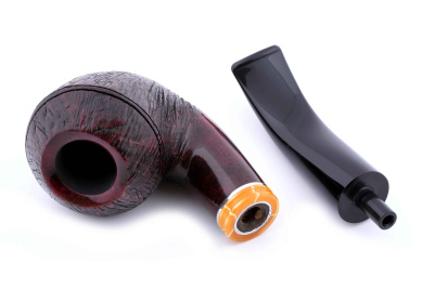 Трубка Mastro de Paja Pettinata Classica с цветным кольцом