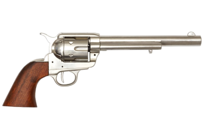 Макет. Револьвер Кольт CAL.45 PEACEMAKER 7½" ("Миротворец") (США, 1873 г.), никель