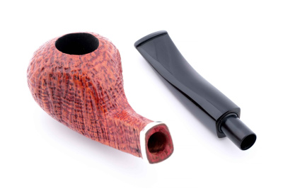 Трубка L'Anatra Sandblast Silver