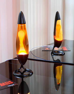 Лава-лампа Mathmos Neo Оранжевая/Желтая Black Лава-лампа Mathmos Neo Оранжевая/Желтая Black