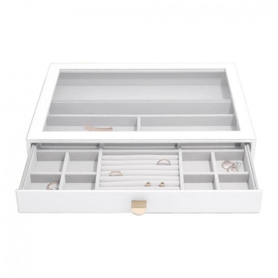 Шкатулка-ящик LC Designs для хранения украшений арт.75901, белая