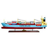 Сувенирная модель грузового судна "Maersk Ferrol" (TK0080P),  69х12х26см